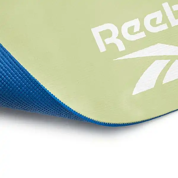 Мат для йоги двухсторонний Reebok RAYG-11060BLGN голубой-зеленый