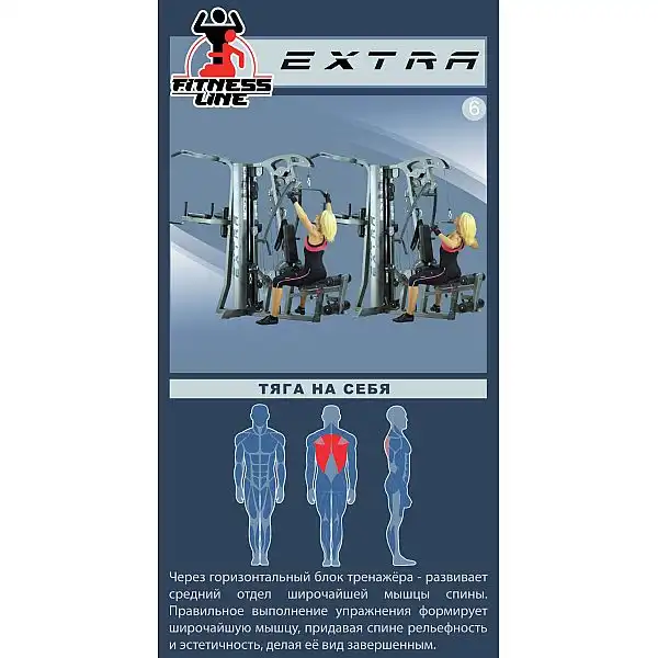 Мультистанція InterAtletika Екстра ST034-B
