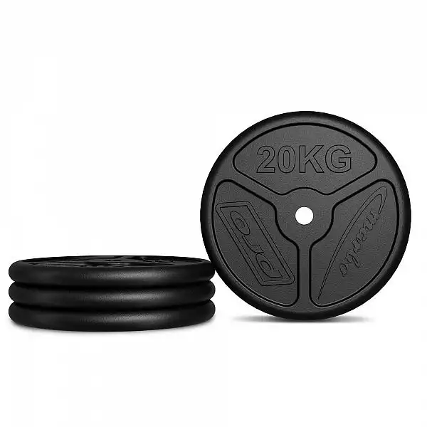 Набір чавунних дисків Marbo Sport 60 кг / 2 x 20кг + 2 x 10кг
