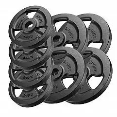 Набір чавунних дисків Marbo Sport 30 кг / 4 x 5кг + 4 x 2.5кг