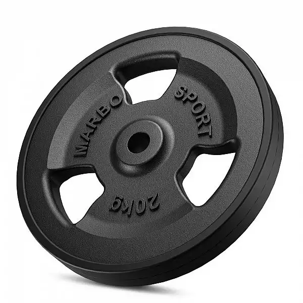 Набір дисків прогумованих Marbo Sport 60 кг / 2 x 20кг + 2 x 10кг
