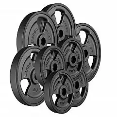 Набір дисків прогумованих Marbo Sport 30 кг / 4 x 5кг + 4 x 2.5кг