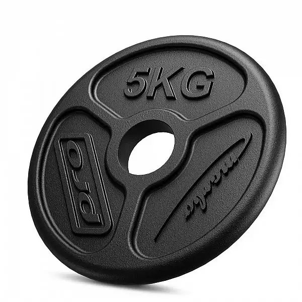 Набір чавунних олімпійських дисків Marbo Sport 30 кг / 2 x 10кг + 2 x 5кг