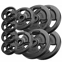 Набір чавунних дисків Marbo Sport 29 кг / 4 x 5кг + 2 x 2.5кг + 4 x 1кг