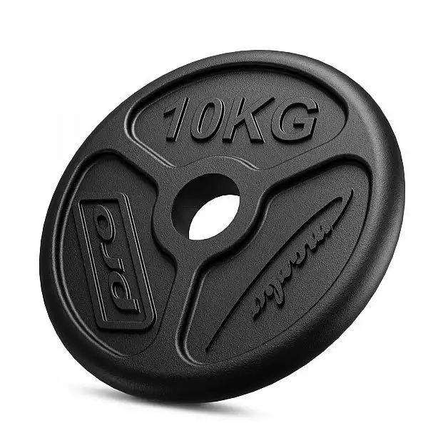 Силовий олімпійський набір Marbo Sport 75 кг | гриф 180 см + олімпійські диски 2x15кг, 2x10кг, 2x5кг