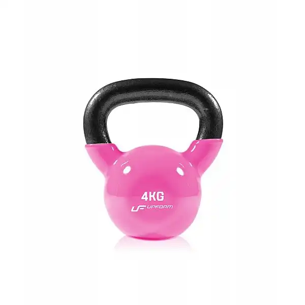 Hantla winylowa żeliwna Kettlebell 4 kg - UpForm