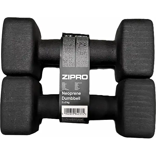 Неопренові гантелі Zipro 2 х 5 кг