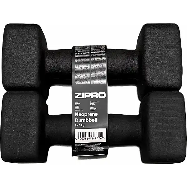 Неопренові гантелі Zipro 2 х 5 кг