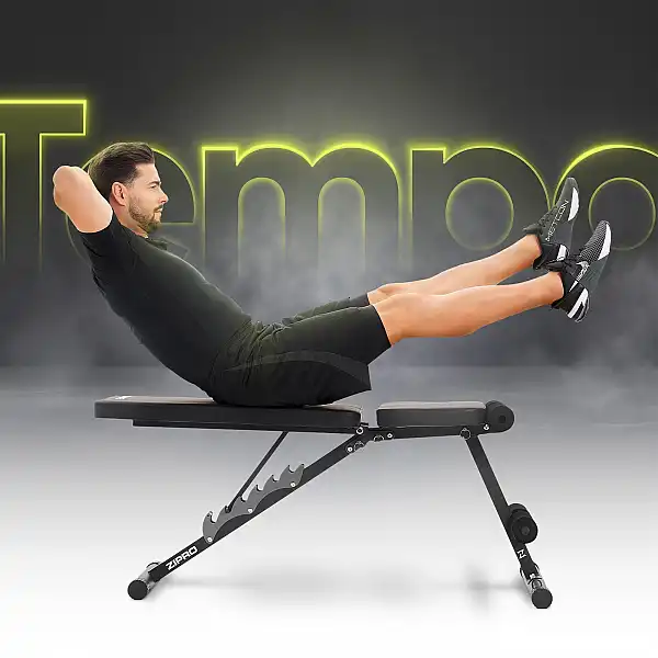 Скамья универсальная Zipro Tempo с эспандерами