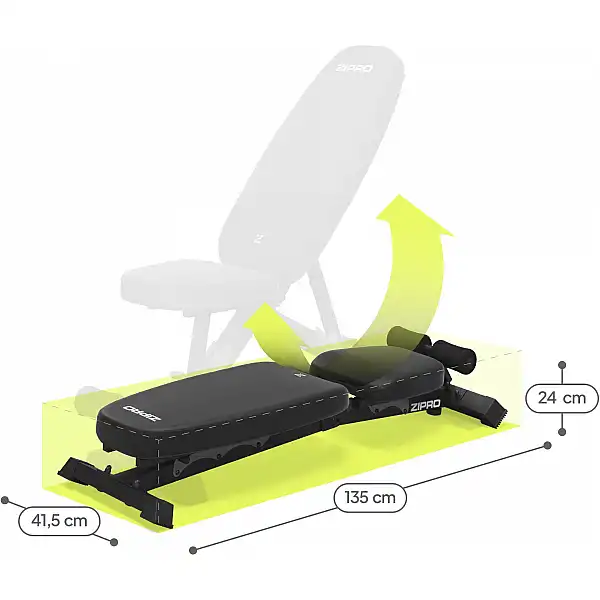Регульована тренувальна лава Zipro Jacked
