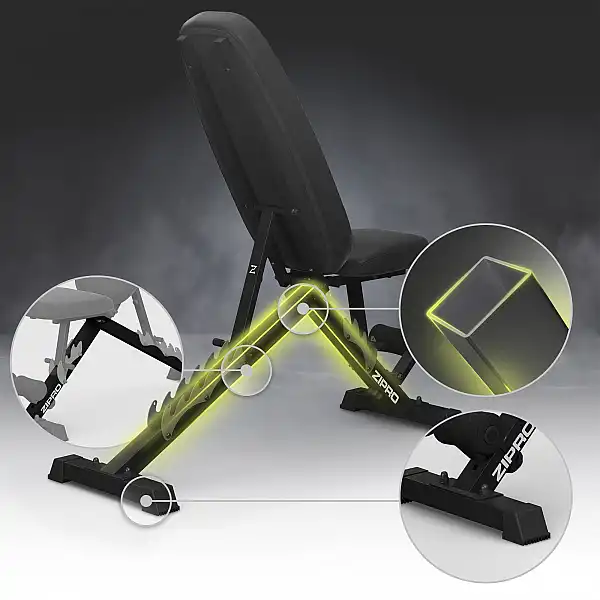 Регульована тренувальна лава Zipro Jacked