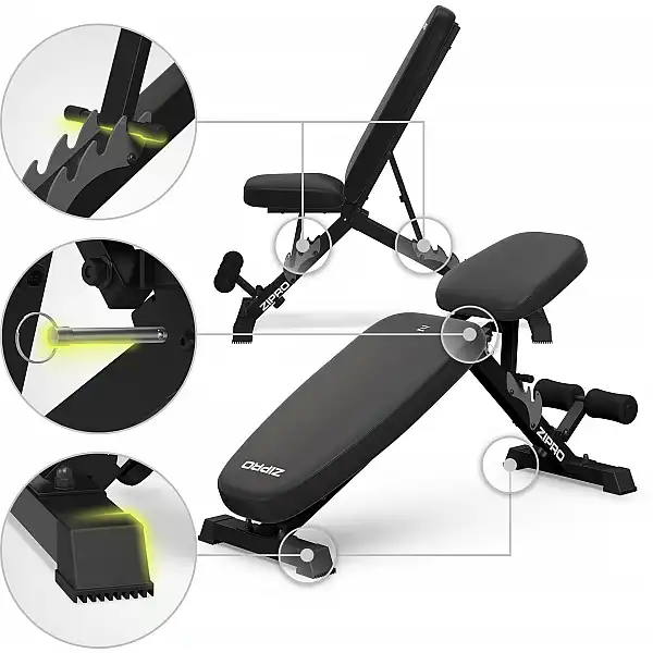 Регульована тренувальна лава Zipro Jacked