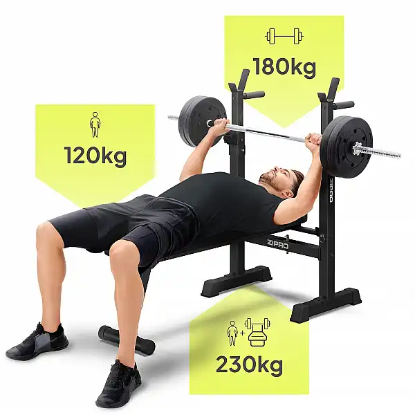 Лава для жиму штанги Zipro Core (складна)