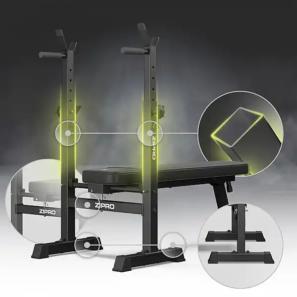Лава для жиму штанги Zipro Core (складна)