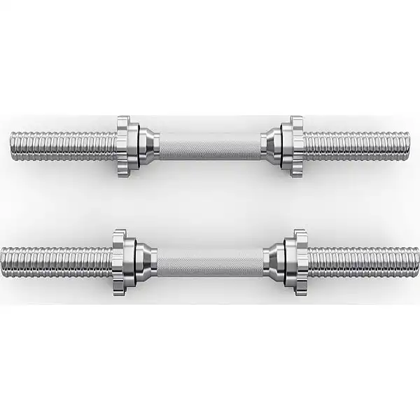 Грифи для гантелей Zipro Dumbbell 40см (Ø 28 мм), 2 шт