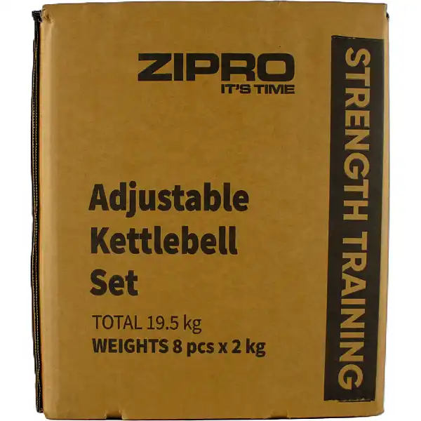 Гиря з регульованим навантаженням Zipro SQUARE 19 кг