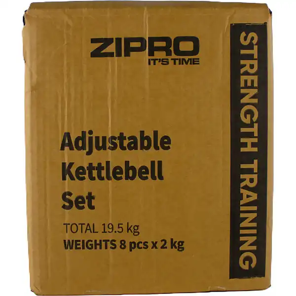 Гиря з регульованим навантаженням Zipro SQUARE 19 кг