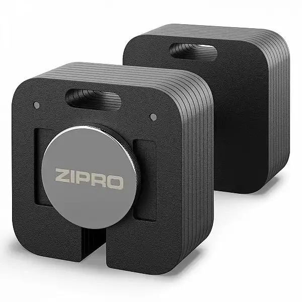 Гантель Zipro с регулируемой нагрузкой SQUARE 24 кг