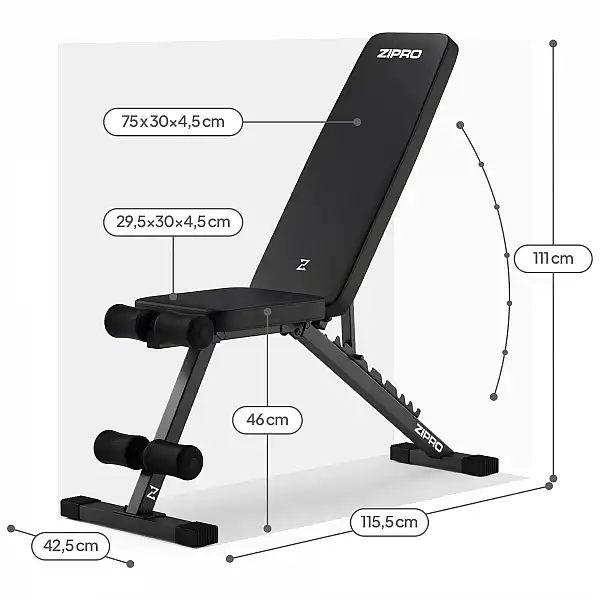 Тренувальна лава Zipro Stride