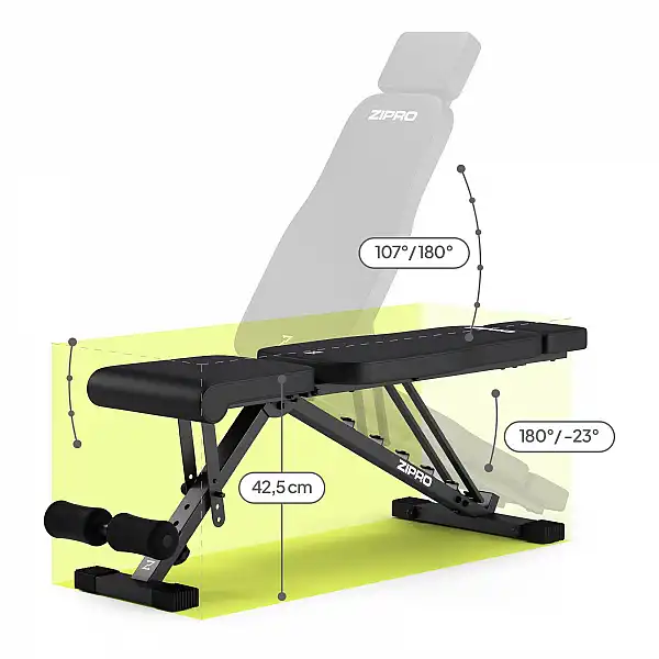 Сложная тренировочная скамья Zipro Grind