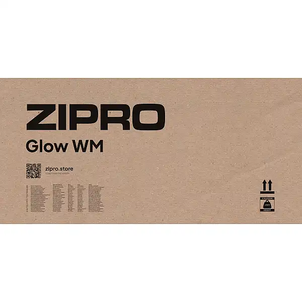 Электромагнитный горизонтальный велотренажер Zipro Glow WM iConsole+