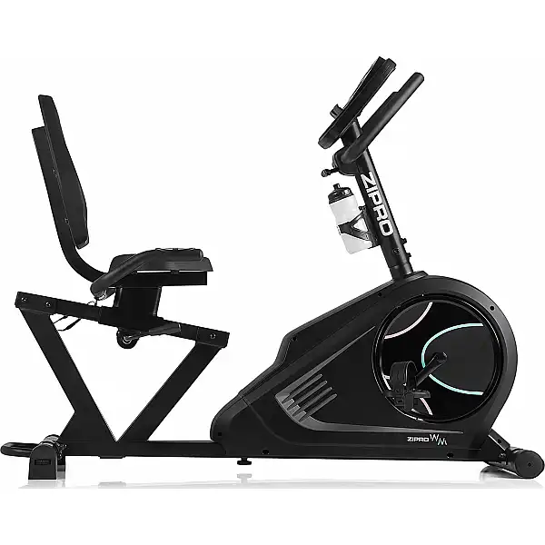 Электромагнитный горизонтальный велотренажер Zipro Glow WM iConsole+