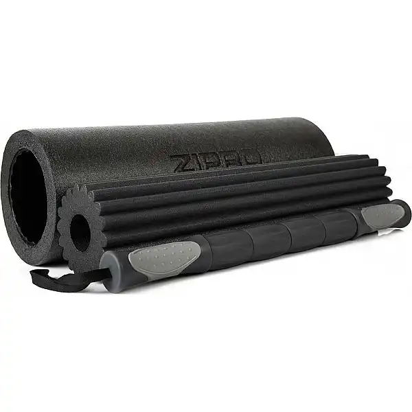 Массажный набор роликов Zipro Yoga Set, черный 3 шт