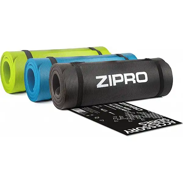 Мат тренировочный Zipro 180 х 60 х 1.5см, черный