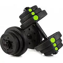 Гантели битумные Zipro 2 х 10 кг.