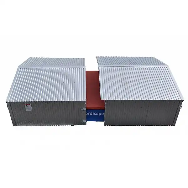 Гараж для ями Nordic Sport для стрибків у висоту Euro Cup 2 - Lockable fixed wheels