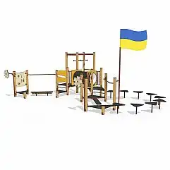 Ігровий комплекс Смуга перешкод MID LK150.2