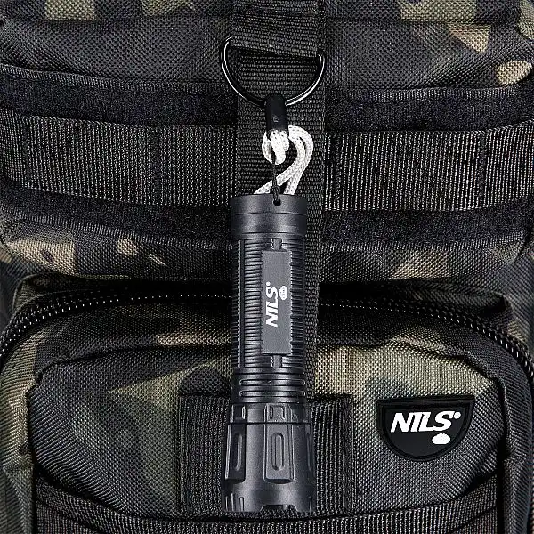 Рюкзак тактичний Nils Camp Defender CBT7204 чорний камуфляж