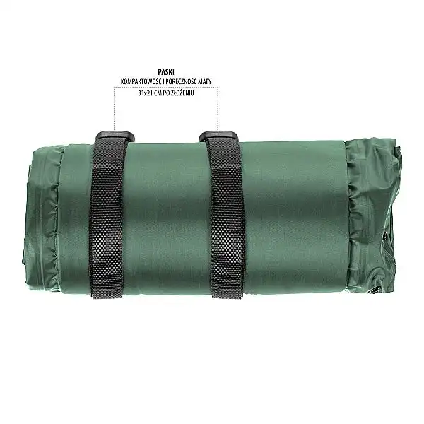 Самонадувний килимок Nils Camp NC4008 зелений