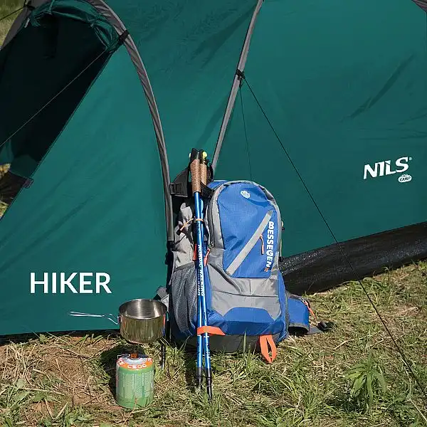 Туристичний намет Nils Camp NC6010 Hiker зелений
