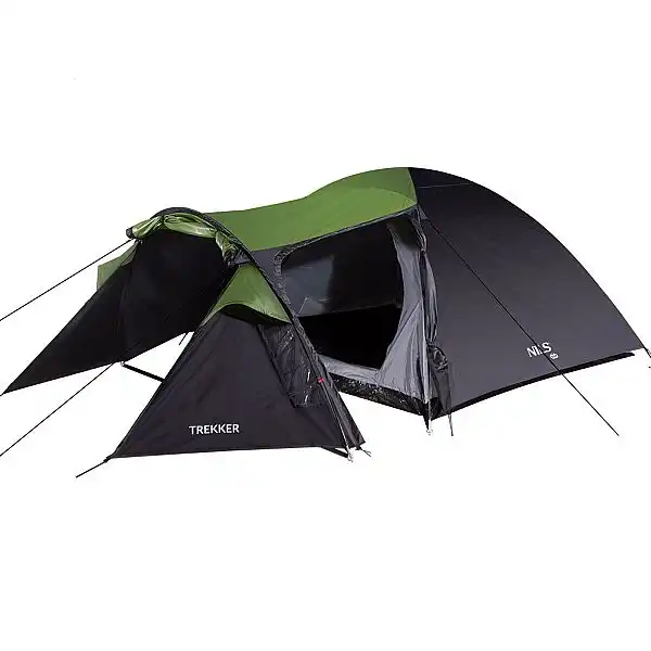 Туристичний намет Nils Camp NC6012 Trekker зелений-сірий