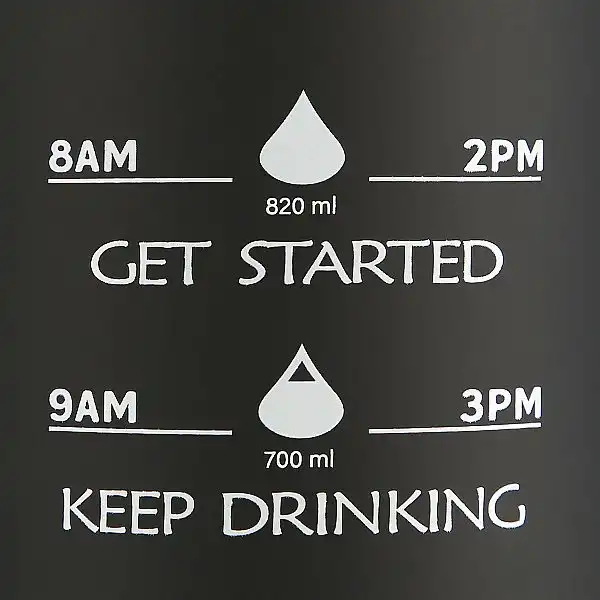 Тританова пляшка для води Nils Camp NCD68 чорна