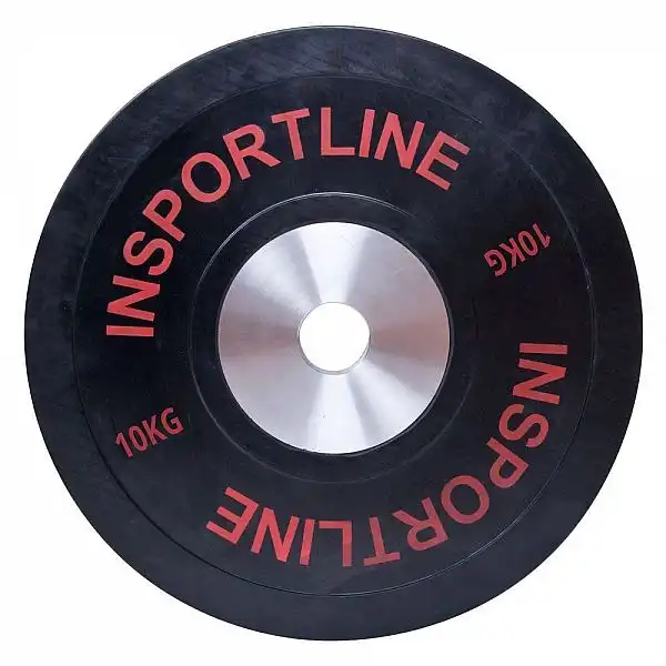Набір олімпійських гумових дисків inSPORTline Bumper Plate