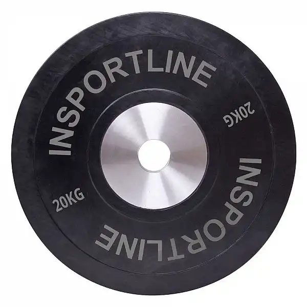 Набір олімпійських гумових дисків inSPORTline Bumper Plate