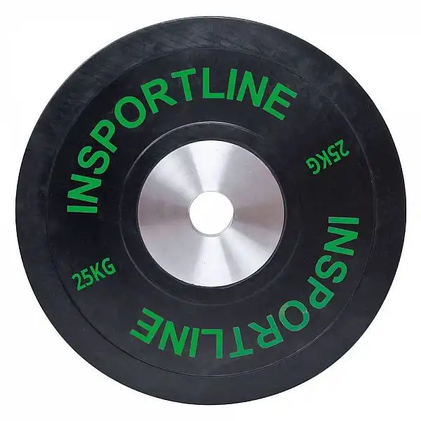 Набір олімпійських гумових дисків inSPORTline Bumper Plate