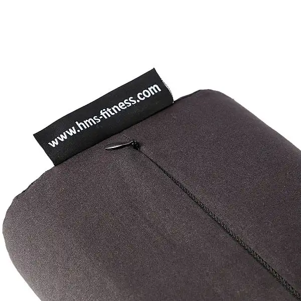Килимок для точкового масажу з подушкою HMS Premium AKM04 чорний