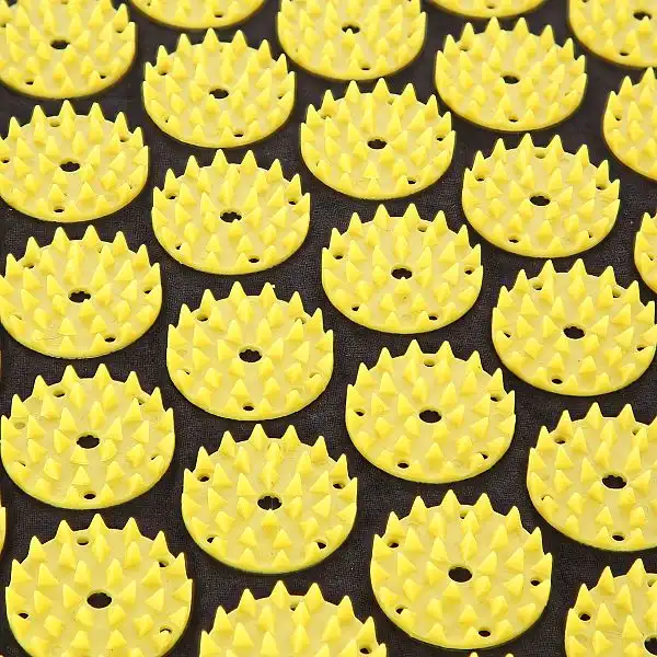 Килимок для точкового масажу з подушкою HMS Premium AKM04 чорний