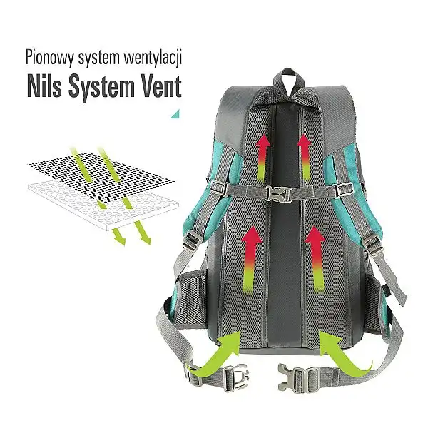 Рюкзак туристичний Nils Camp Above CBT7173 зелений