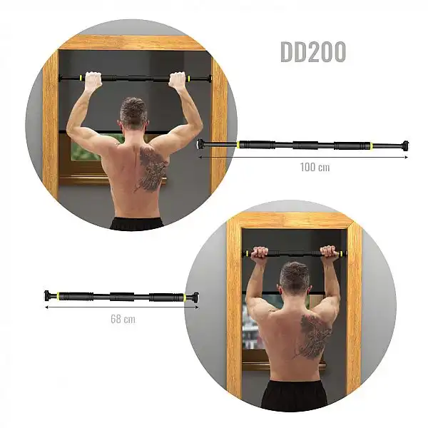 Турнік у дверний отвір HMS Premium DD200 68-100см