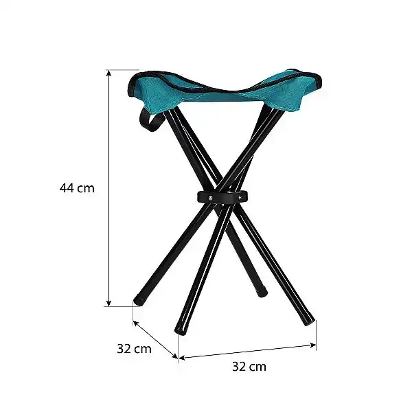 Туристический табурет Nils Camp NC3010, зеленый