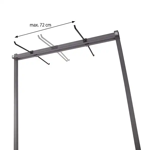 Стійка-вішалка для зберігання килимків HMS STR31