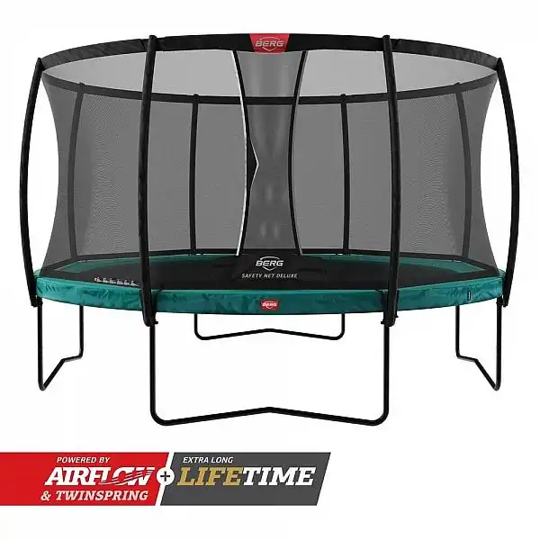 Батут Berg Champion 270см Green с сеткой Deluxe