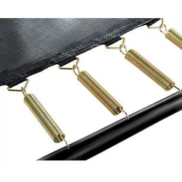 Батут EXIT Elegant Premium 244х427см призма сірий