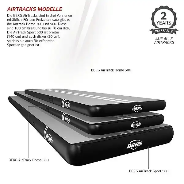 Акробатичний батут Berg AirTrack Home 300