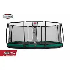 Батут Berg Grand Champion InGround 350см Green із сіткою Deluxe