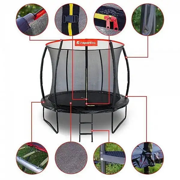 Батут inSPORTline Flea 244 см